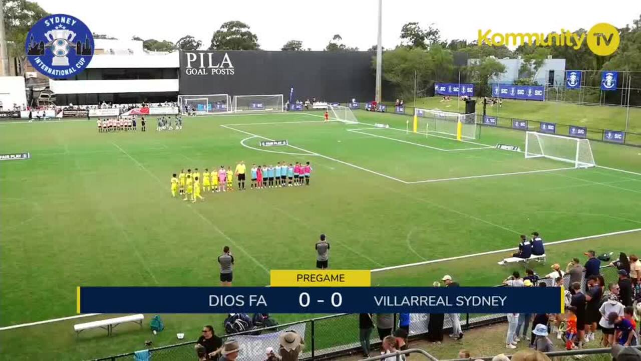 Replay: DIOS FA v Villarreal Sydney (U10)—Sydney International Cup Day 2