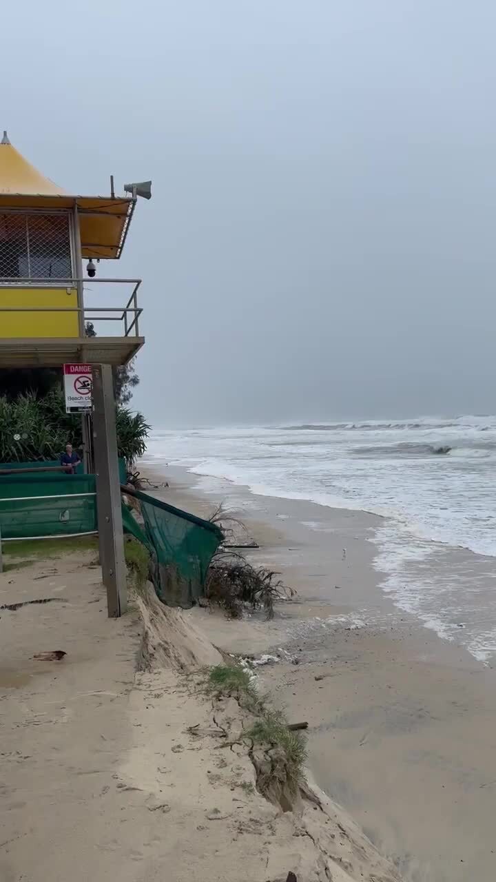 Iconic Gold Coast Lifeguard tower on the brink