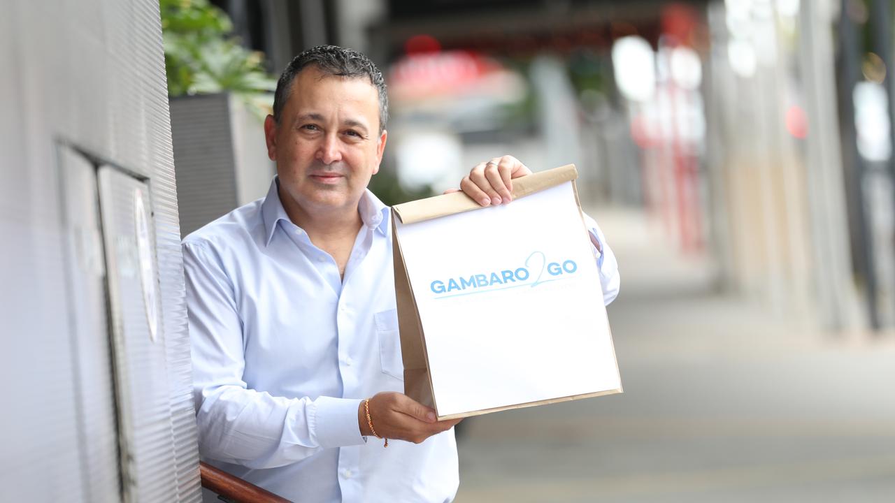 John Gambaro from Gambaro Seafood Restaurant in Petrie Terrace is expanding into supermarkets with a new frozen fish range. Picture: Peter Wallis