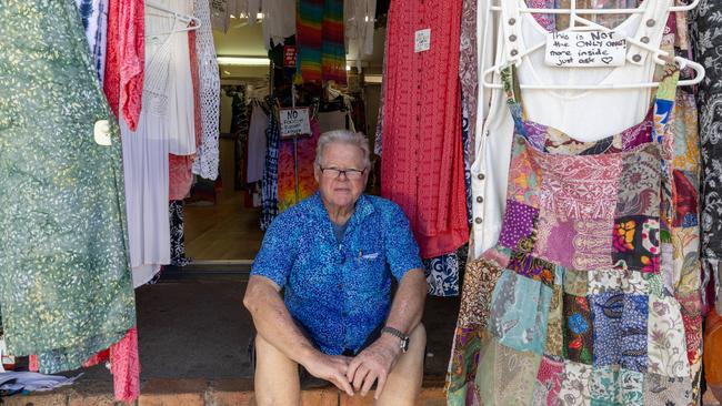 Scallyrags owner Rob Bass says living in Byron Bay is ‘heaven’. Picture: Danielle Smith