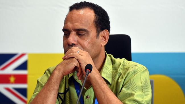 Vanuatu’s special envoy on climate change and former minister for foreign affairs Ralph Regenvanu. Picture: AAP