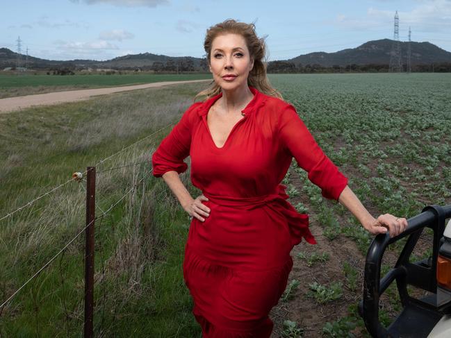 28-08-2024 Catriona Rowntree on her property at Little River where a solar farm is to be built next door and close to the You Yangs. Picture: Brad Fleet