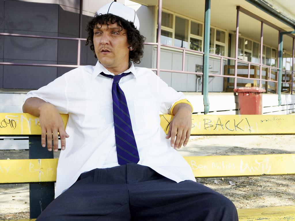 Actor Chris Lilley as Jonah, a character that has now been scrubbed from the history books.