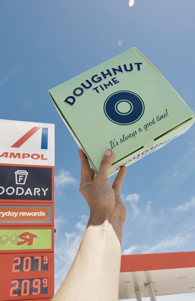 Doughnut time doughnuts will be available at Ampol service stations across the Territory. Picture: Supplied