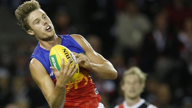 Brisbane forward Josh Schache could be on the move at season’s end. Picture: Getty