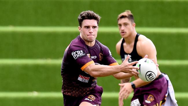 Dearden is stuck behind Brodie Croft at the Broncos while the Intrust Super Cup is suspended. Picture: Getty Images.