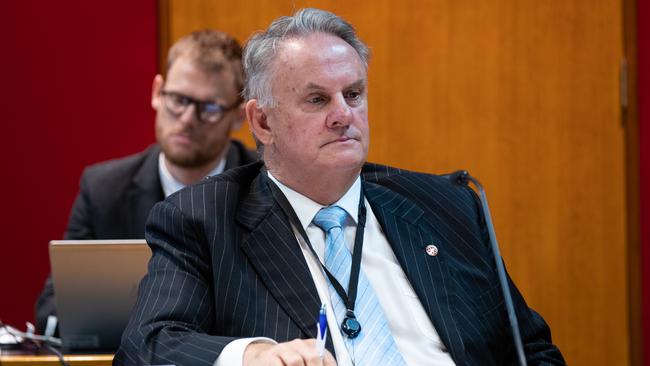 One Nation MP Mark Latham has infuriated Australians with a tweet about 60 minutes reporter Sarah Abo. Picture: NCA NewsWire / Christian Gilles