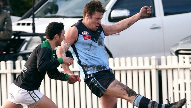 Nick Meese was a dominant force at local level this year after making the move from the VFL. Picture: Hamish Blair