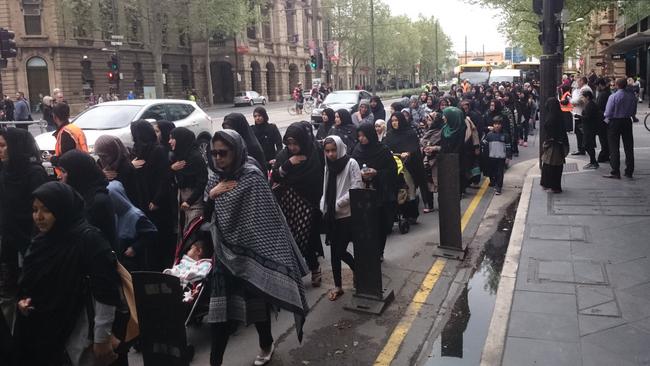 SA Muslims march for Ashura, day of memorial for Husain Ibn Ali, who ...