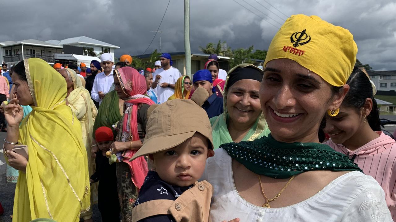 Sikh new year 2022 celebrated at Woolgoolga on 12 April 2022. Photo: Matt Gazy