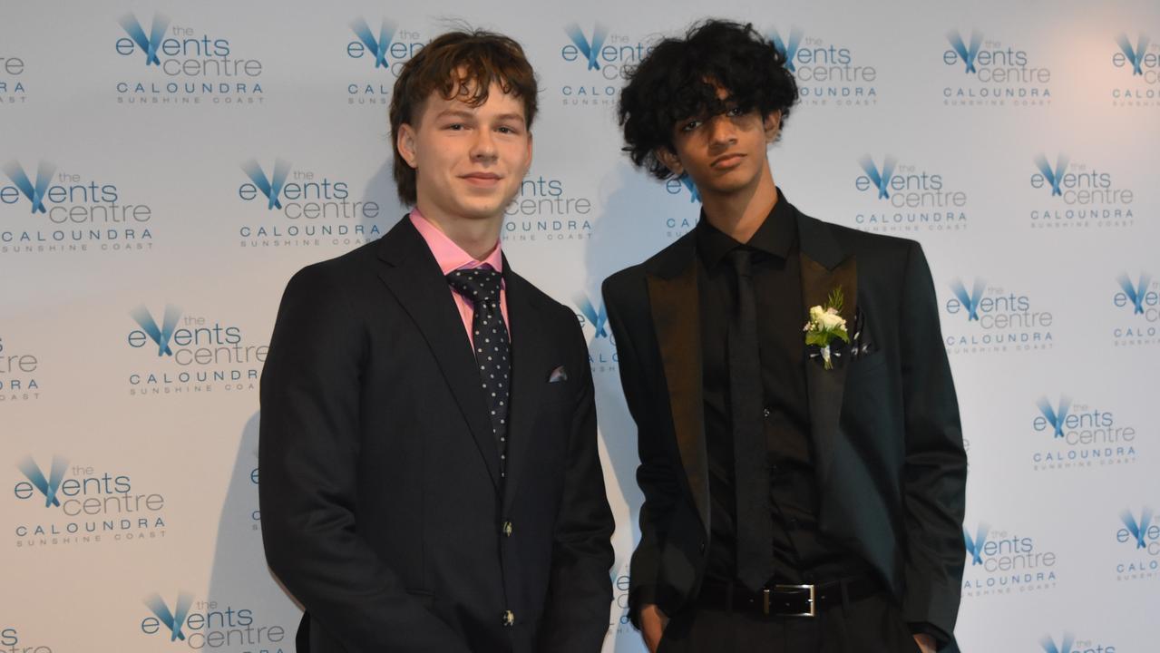 Remy and Rison at the Sunshine Coast Grammar School formal on November 17. Picture: Sam Turner