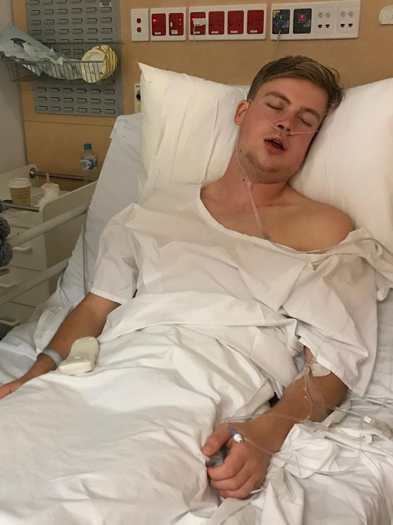 Angus Chance was brutally punched on a soccer field in 2018.