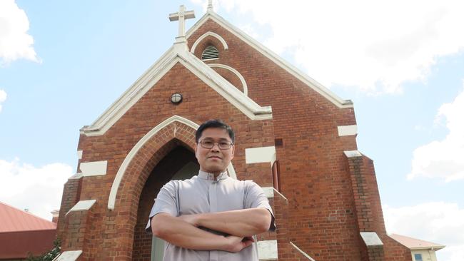 Sacred Heart Church parish priest Father Jun Jun Amaya.