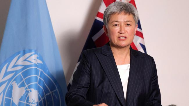 Foreign Minister Penny Wong. Picture: AFP