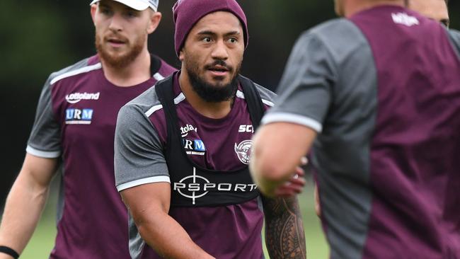 Jorge Taufua is out with a broken collarbone.