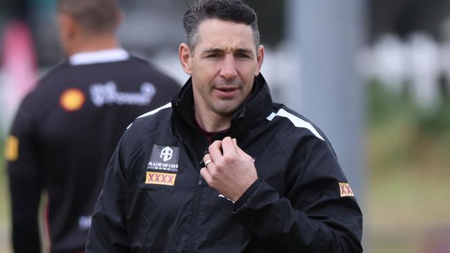 Queensland Maroons State of Origin coach Billy Slater. Picture: Nigel Hallett