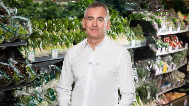 Woolworths CEO Brad Banducci expects some easing in food inflation.