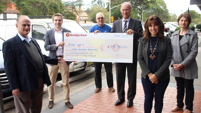 Federal member for Bennelong John Alexander recently announced that Ryde council will receive $2.45 million in federal funding. Picture: Supplied