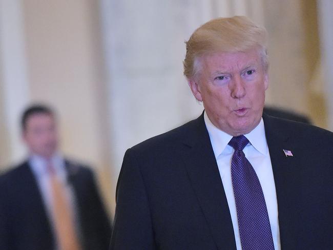 US President Donald Trump and his administration have been largely silent on Zimbabwe this year. Picture: Mandel Ngan/AFP