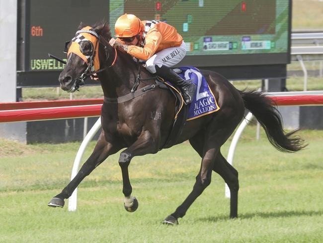 Devil Rider is lokking to make it back-to-back wins when he heads to Newcastle. Picture: Bradley Photos