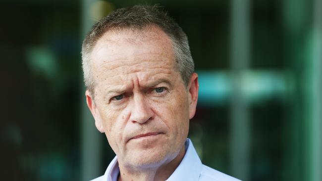 Federal opposition leader Bill Shorten visited Cairns to announce Labor's proposal for a Northern Australia Tourism Infrastructure fund and board, should the party win the next election. Picture: BRENDAN RADKE