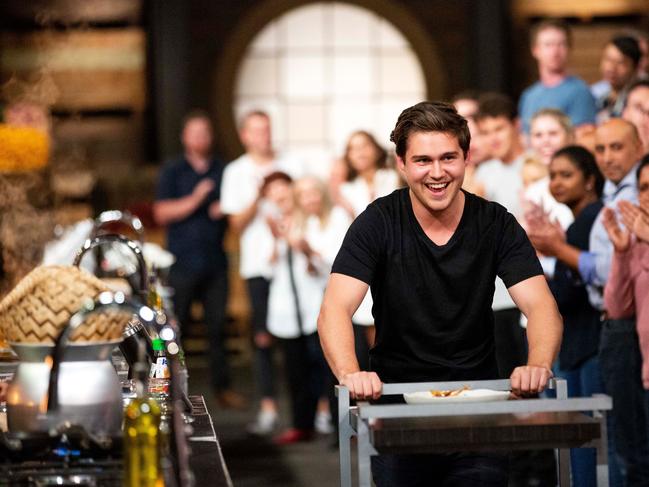 Blake Werner on MasterChef 2019.