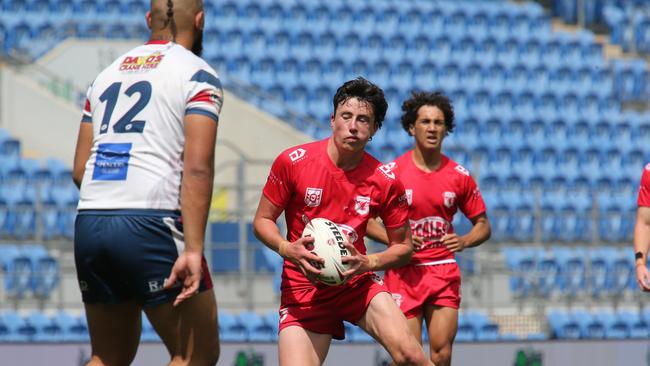 Gold Coast Rugby League Grand Finals held at CBUS Stadium at Robina. Under 18s 1st Division Currumbin vs Nerang. Pic Mike Batterham