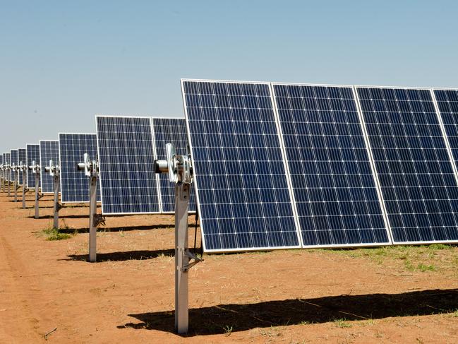 Adani Renewables Australia Rugby Run solar farm.