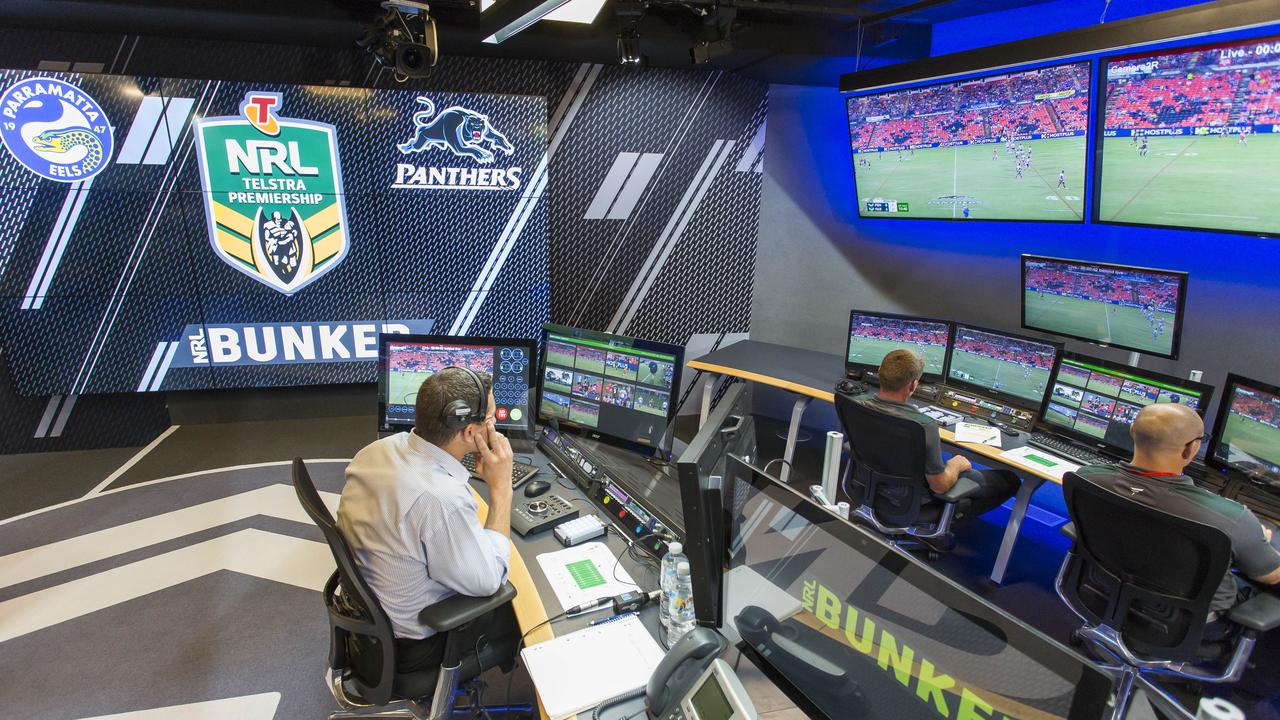 The NRL will not be scrapping the video referee system. NRL Photos.