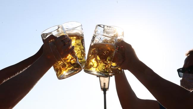 A yearning for the outdoors after lockdown, cancelled foreign holidays and the warm summer weather have led to a beer garden renaissance. Picture: Getty Images