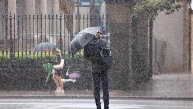 Heavy rainfall is forecast for Sydney this weekend. Picture: NCA NewsWire / Damian Shaw