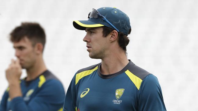 Travis Head after learning he had been dropped for the squad for the fifth Test last week. Picture: Ryan Pierse/Getty Images