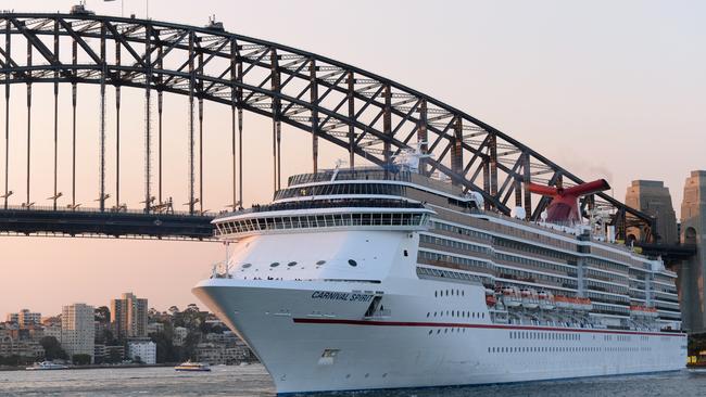 Melbourne Cup bound: the Carnival Spirit is heading to the races.