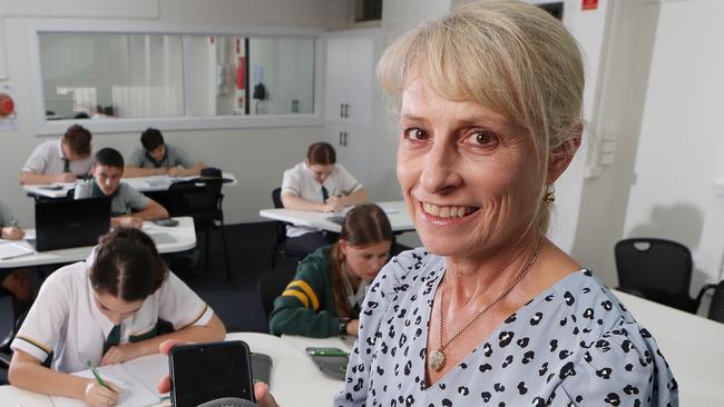 Principal Helen Jamieson of Corinda State High School, has resigned after 18 years. Picture: Liam Kidston