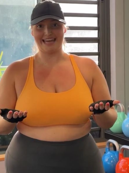 Kiwi influencer Riley Hemson in a Lululemon ad. Picture: Instagram/lululemonausnz