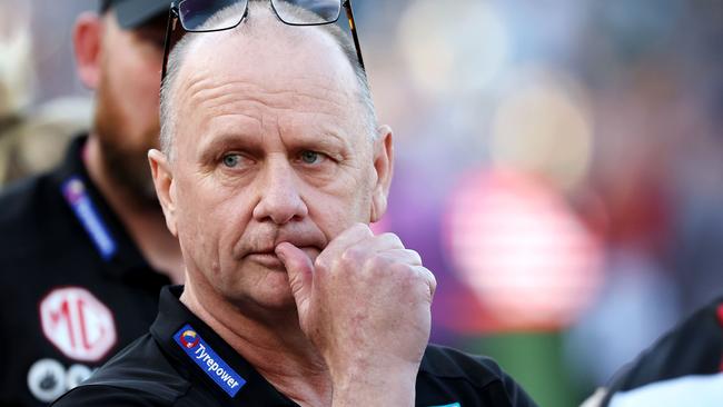 Ken Hinkley and his team have no interest in rebuilding. Picture: Getty Images