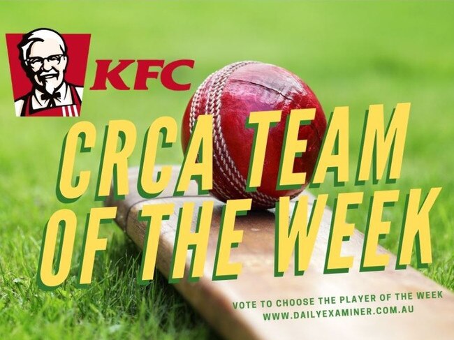 Every week throughout season 2020-21, The Daily Examiner will name a Team of the Week who will go into a poll to be named KFC Player of the Week and win a $10 KFC voucher.