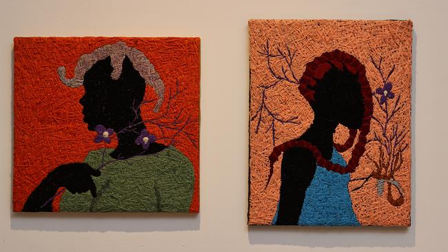 Artworks by Alassane Koné. Picture: Supplied