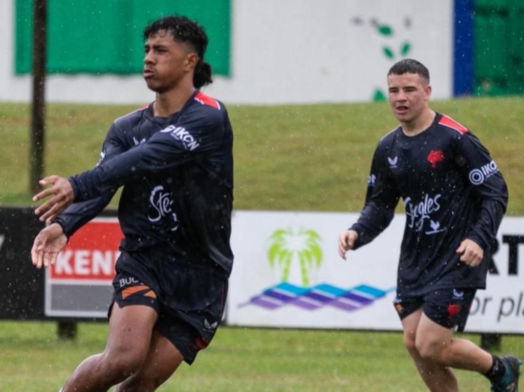 Demetrius Kilisimasi of the Central Coast Roosters Harold Matthews Cup team. Picture: Supplied