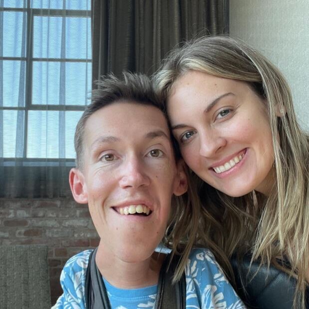 He married Hannah Aylward in September 2020 and the pair say they have a great sex life. Picture: Instagram/ShaneBurcaw