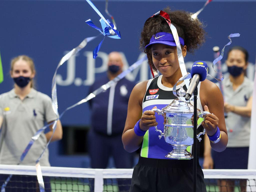 It’s party time for Naomi Osaka.