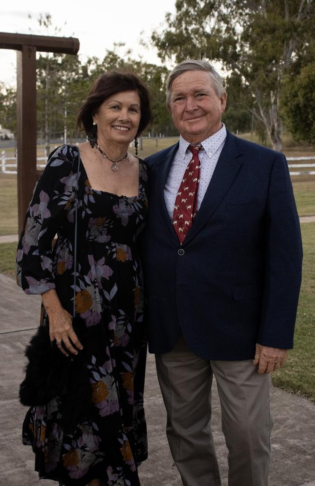 Tex and Bronwyn Burnham at the Dusk Til Dust long table dinner.