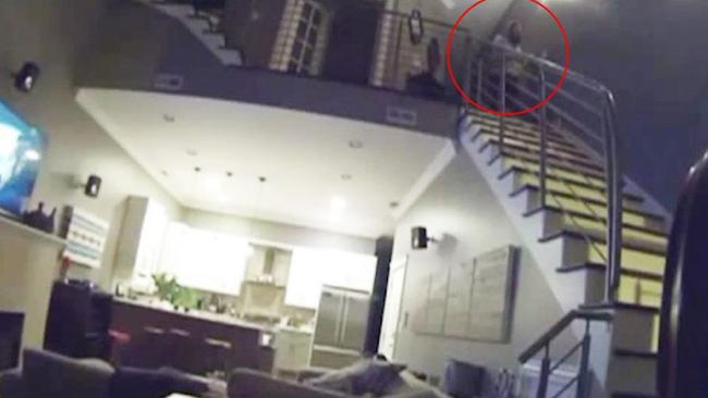 Haunting Footage Shows Hooded Burglar Watching Over Sleeping Couple ...