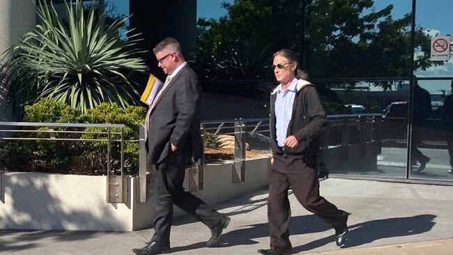 Stephen Thomas Helson (right) pleaded guilty in Southport District Court to money laundering knowingly.