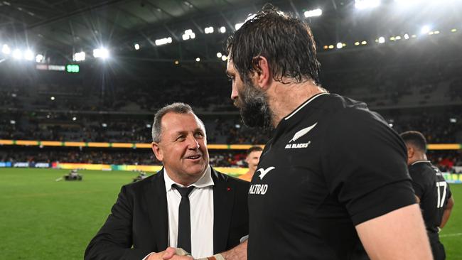 Ian Foster’s comments following Bledisloe I were of a coach not in control. Picture: Getty Images