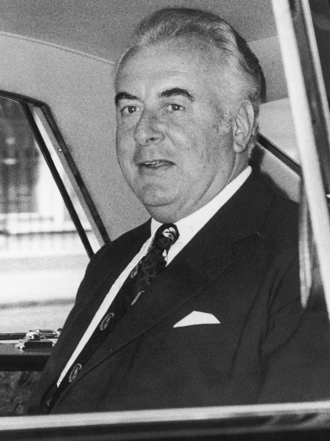 Former Prime Minister Gough Whitlam was in office from 1972 until 1975. Picture: Peter Cade/Central Press/Hulton Archive/Getty Images