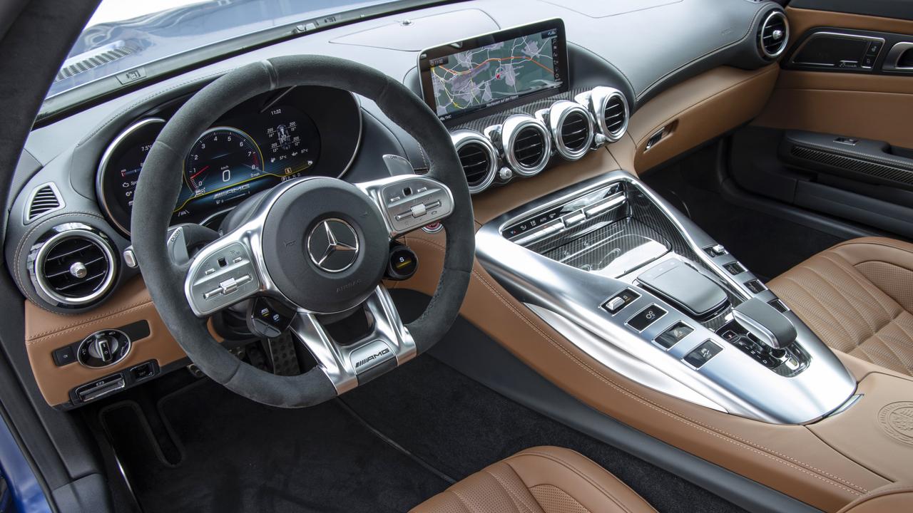 The GT has a very luxurious interior.