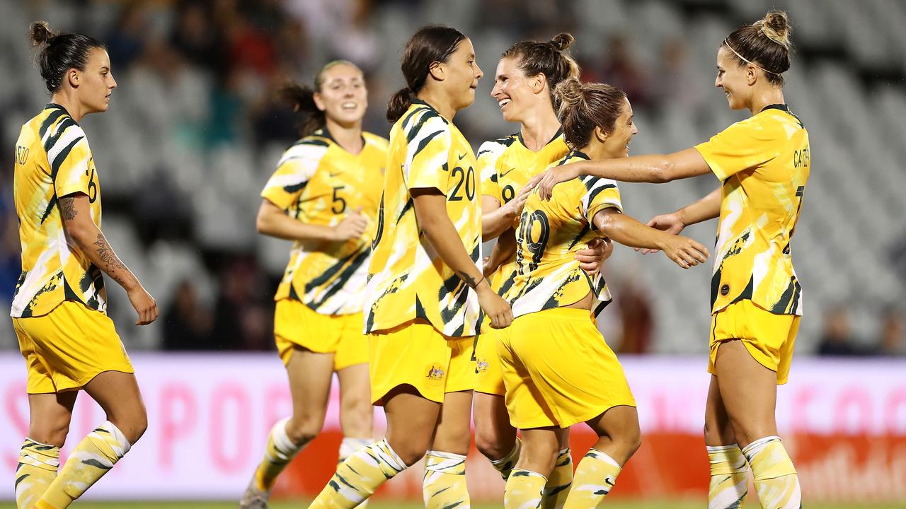 Caitlin Foord scores hat-trick as Matildas beat Chinese ...