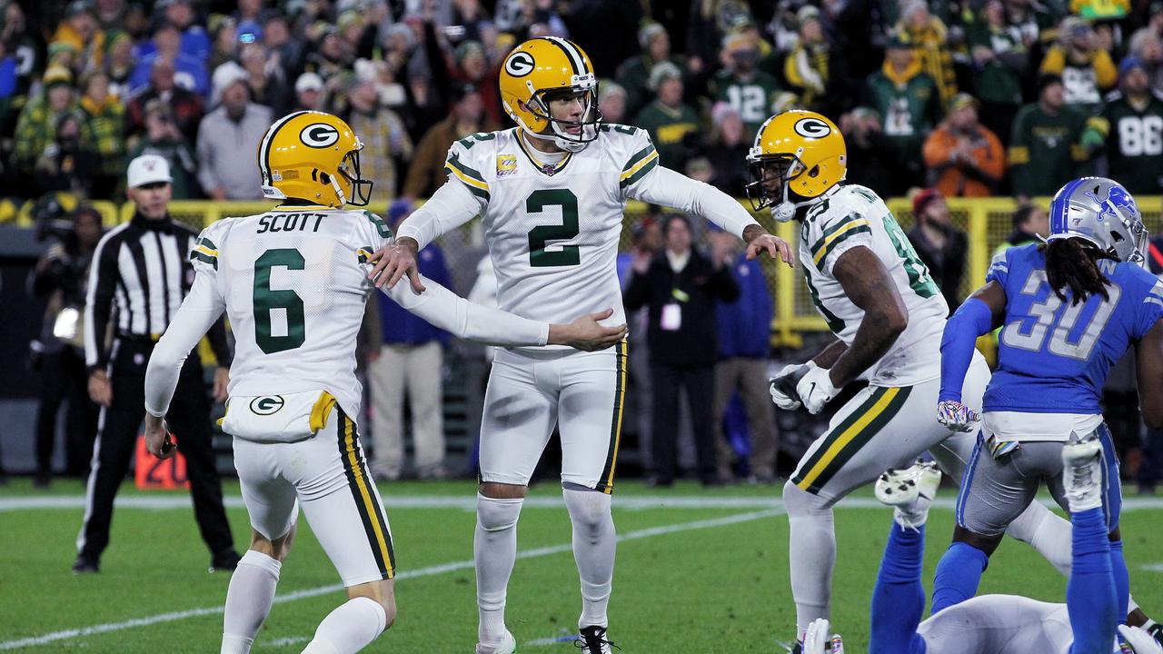 Mason Crosby has game-winning field goal in Packers' win vs Patriots