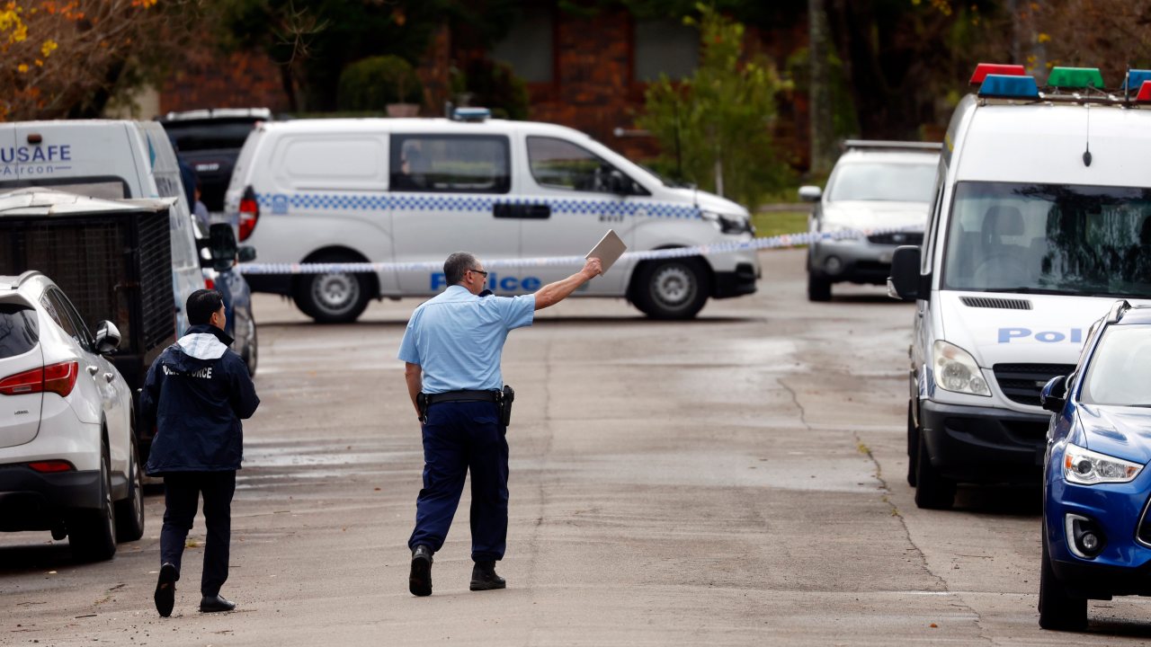 Woman arrested as man found dead inside north-west Sydney home